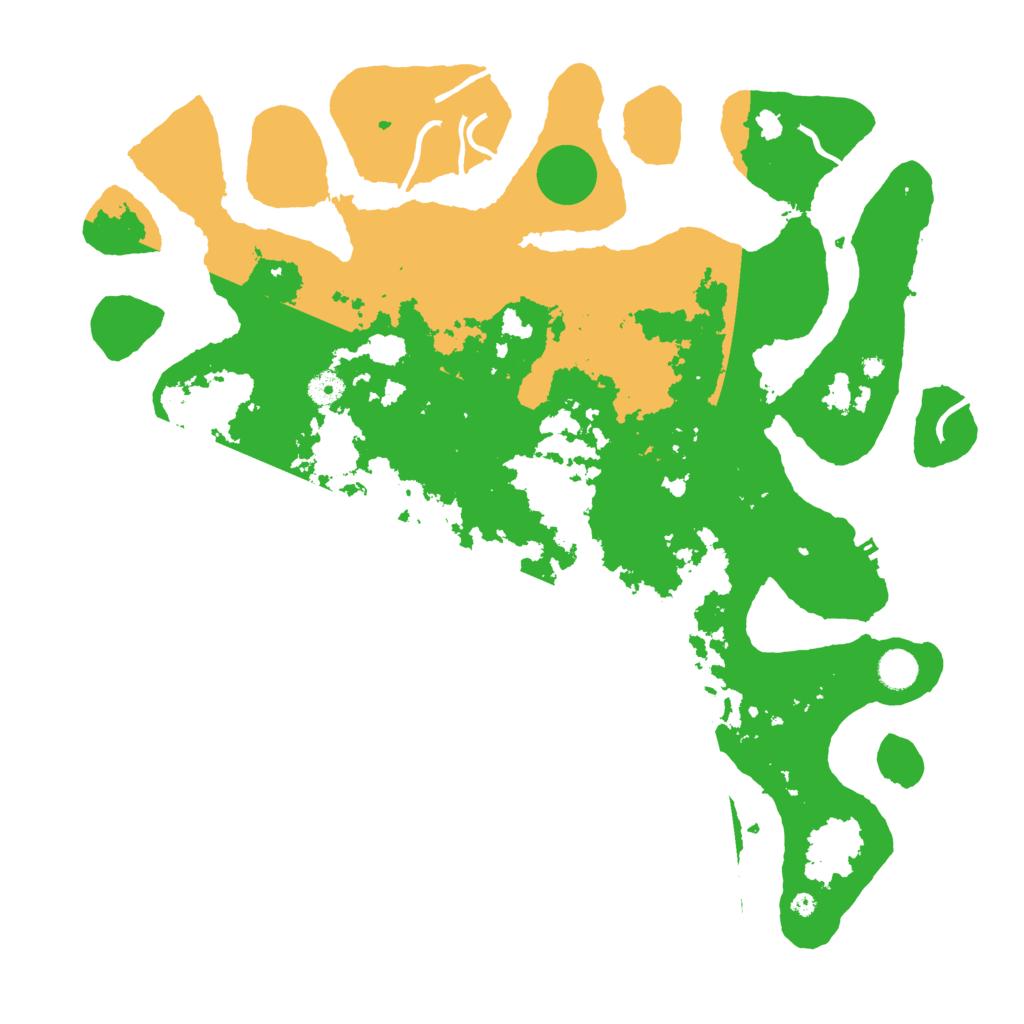 Biome Rust Map: Procedural Map, Size: 4500, Seed: 13831