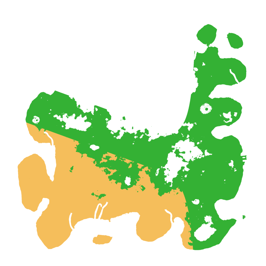 Biome Rust Map: Procedural Map, Size: 3700, Seed: 712944123