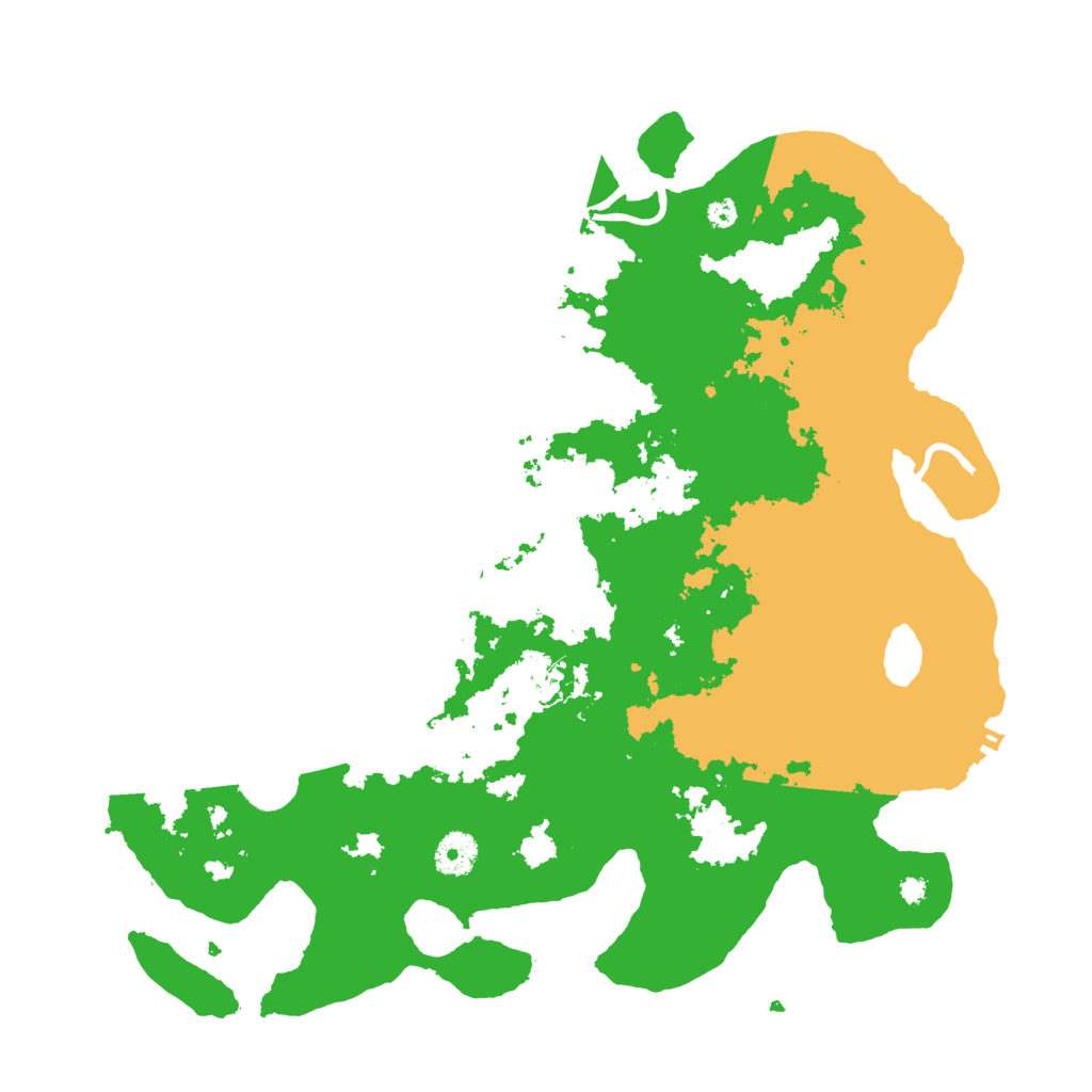 Biome Rust Map: Procedural Map, Size: 3800, Seed: 613389135