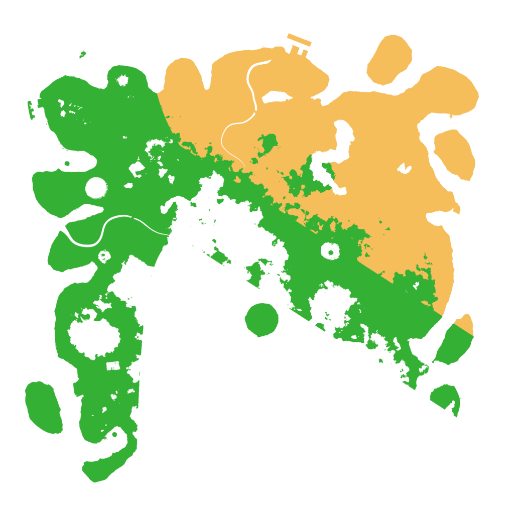 Biome Rust Map: Procedural Map, Size: 4200, Seed: 830