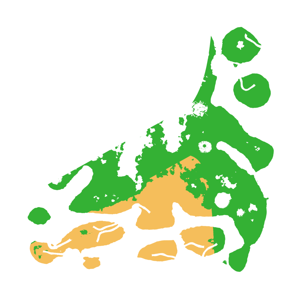 Biome Rust Map: Procedural Map, Size: 3500, Seed: 2027563163