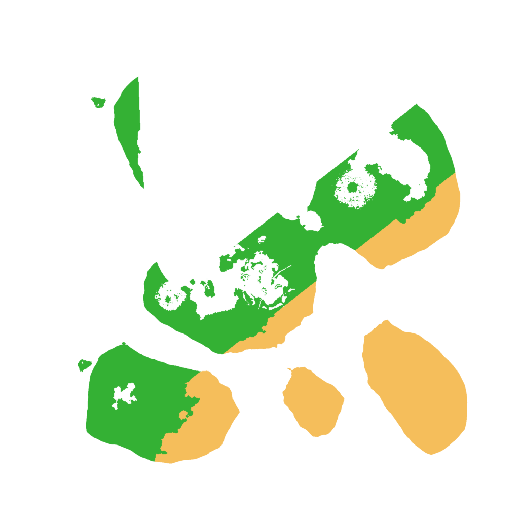 Biome Rust Map: Procedural Map, Size: 2000, Seed: 2654684