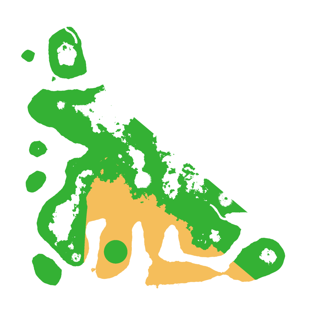 Biome Rust Map: Procedural Map, Size: 3500, Seed: 197000