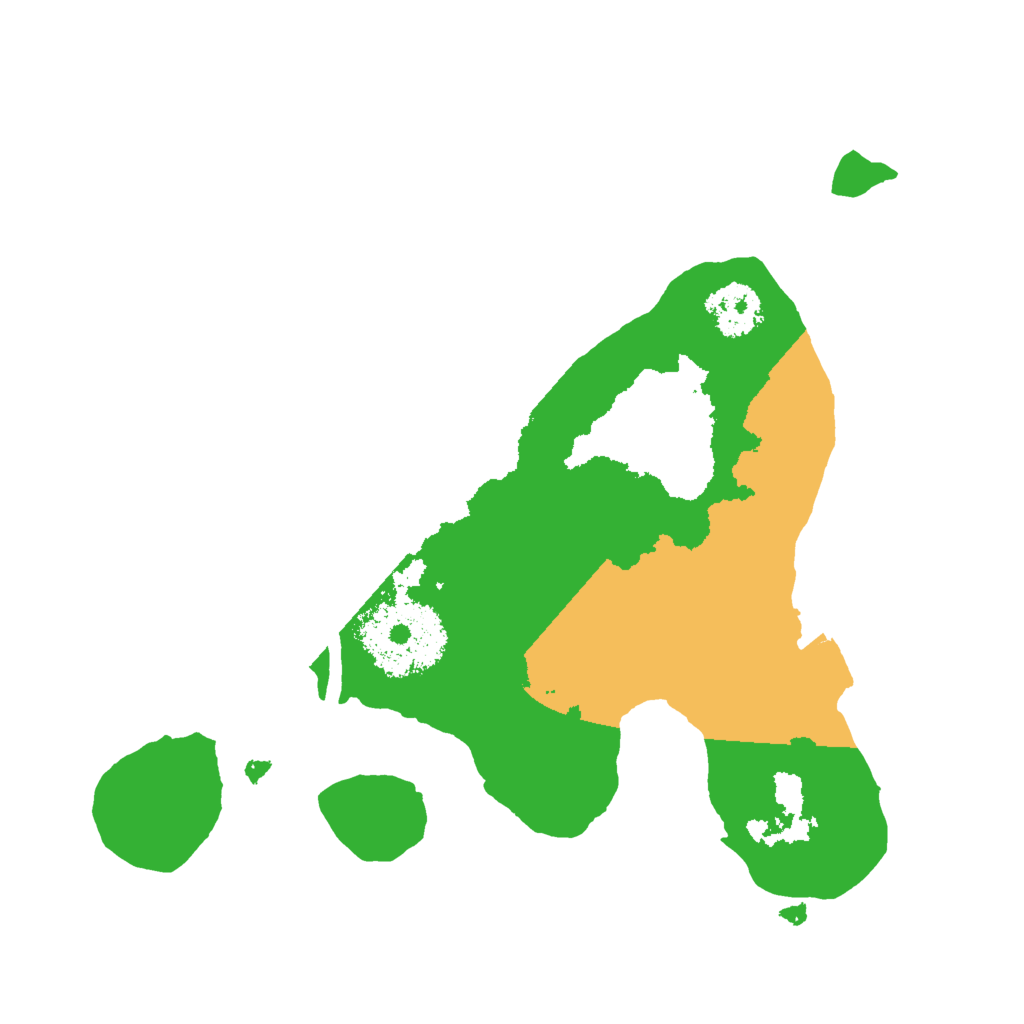 Biome Rust Map: Procedural Map, Size: 2000, Seed: 213