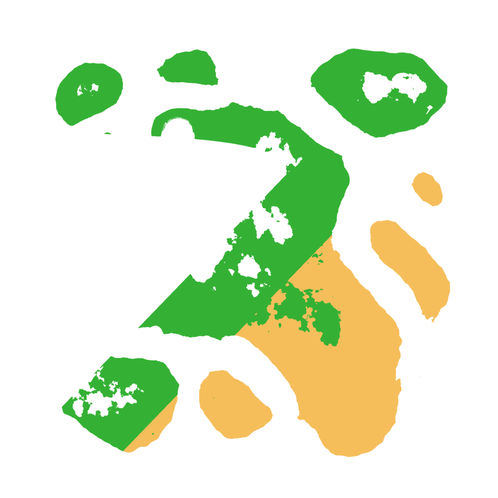 Biome Rust Map: Barren, Size: 3000, Seed: 1965173281