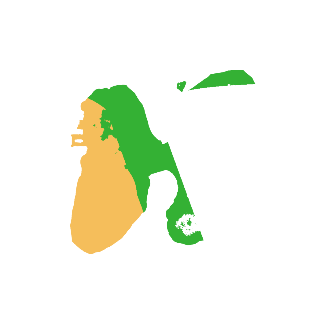 Biome Rust Map: Procedural Map, Size: 1550, Seed: 125545415