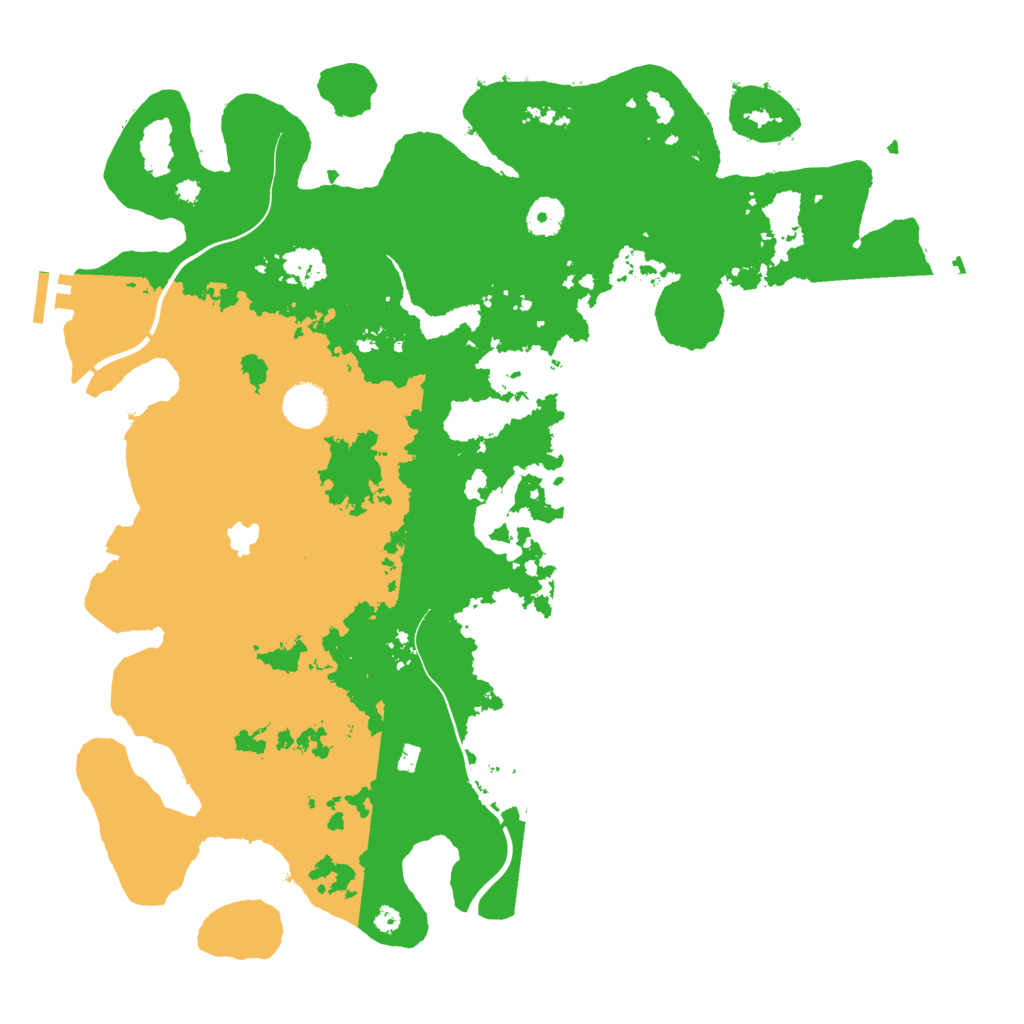 Biome Rust Map: Procedural Map, Size: 4000, Seed: 712267