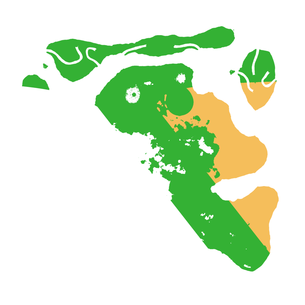 Biome Rust Map: Procedural Map, Size: 3000, Seed: 86265