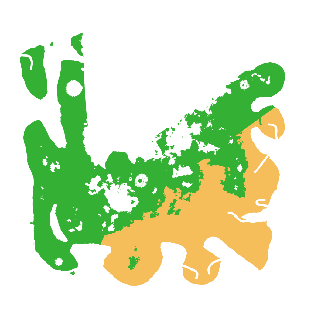 Biome Rust Map: Procedural Map, Size: 3500, Seed: 4420765