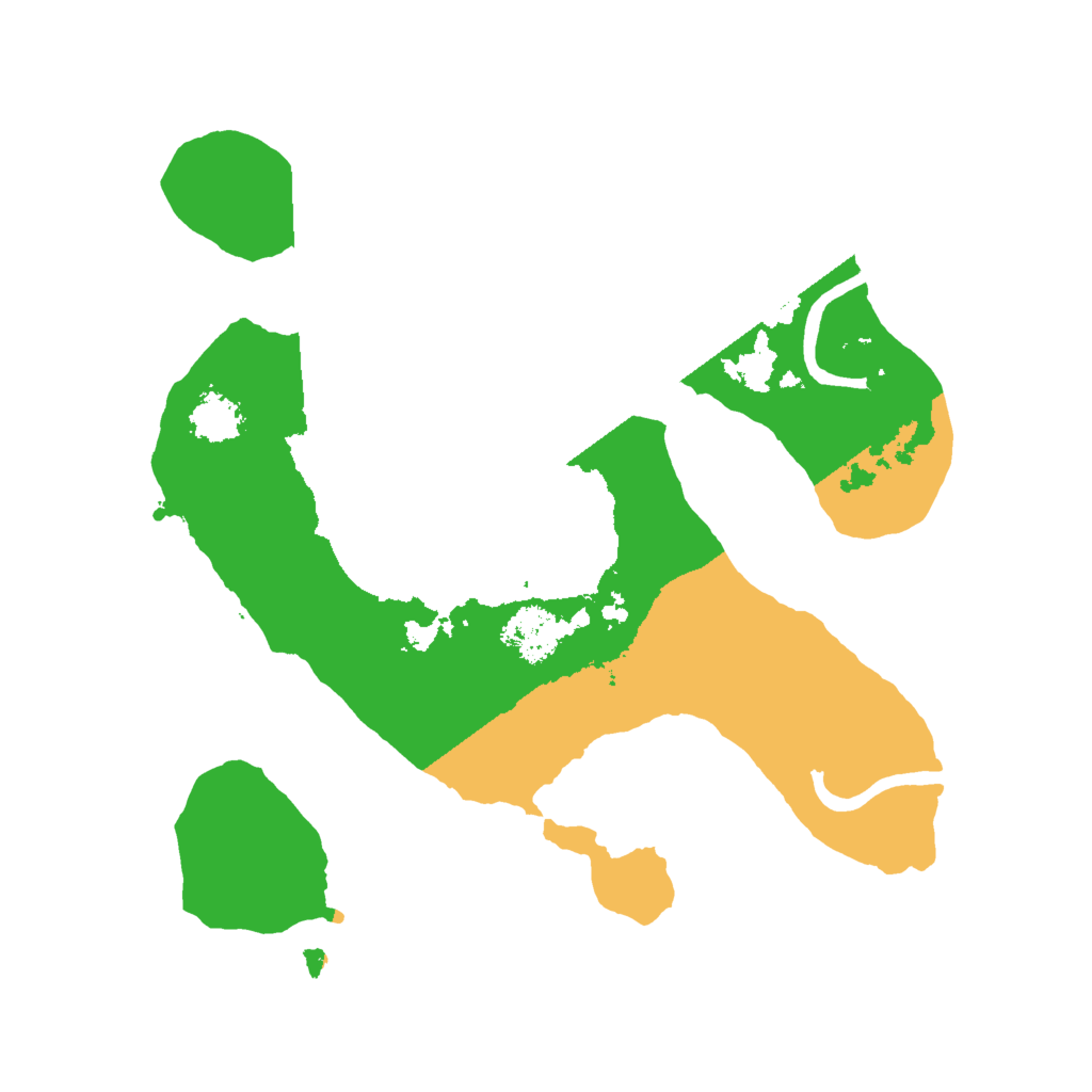 Biome Rust Map: Procedural Map, Size: 2000, Seed: 903176282