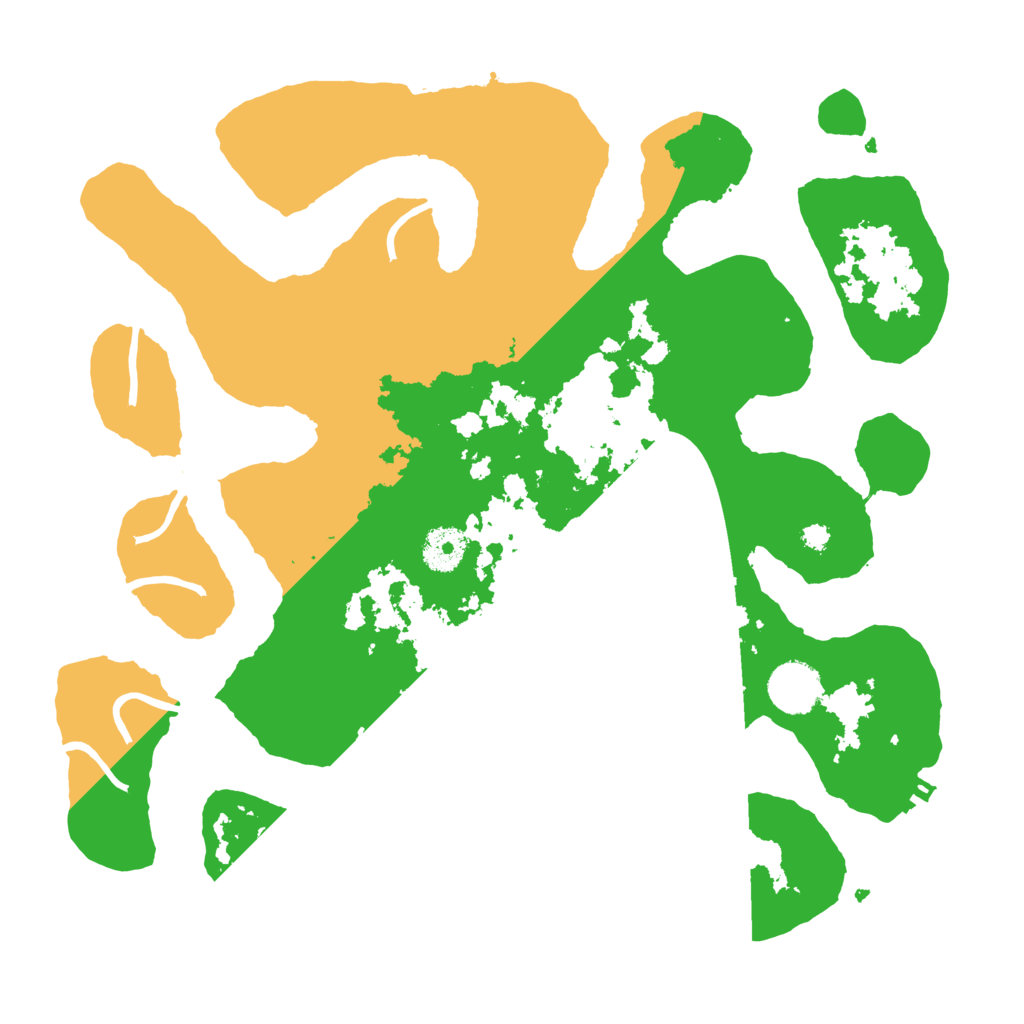 Biome Rust Map: Procedural Map, Size: 3500, Seed: 2978761