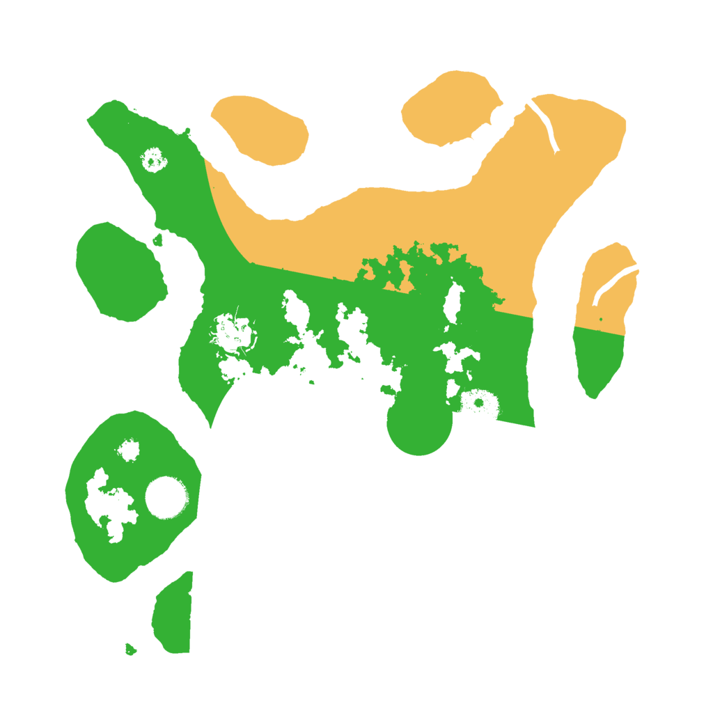 Biome Rust Map: Procedural Map, Size: 3000, Seed: 941786973