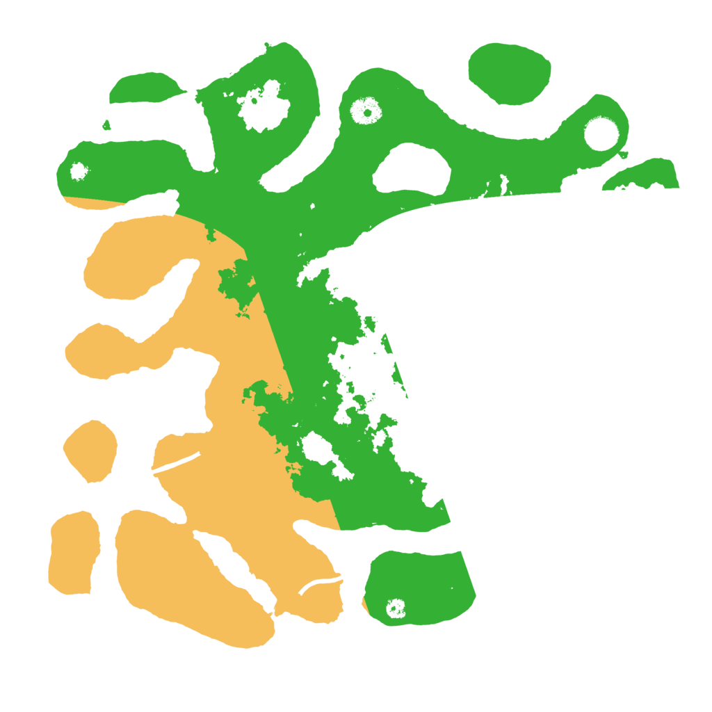 Biome Rust Map: Procedural Map, Size: 3700, Seed: 26587246