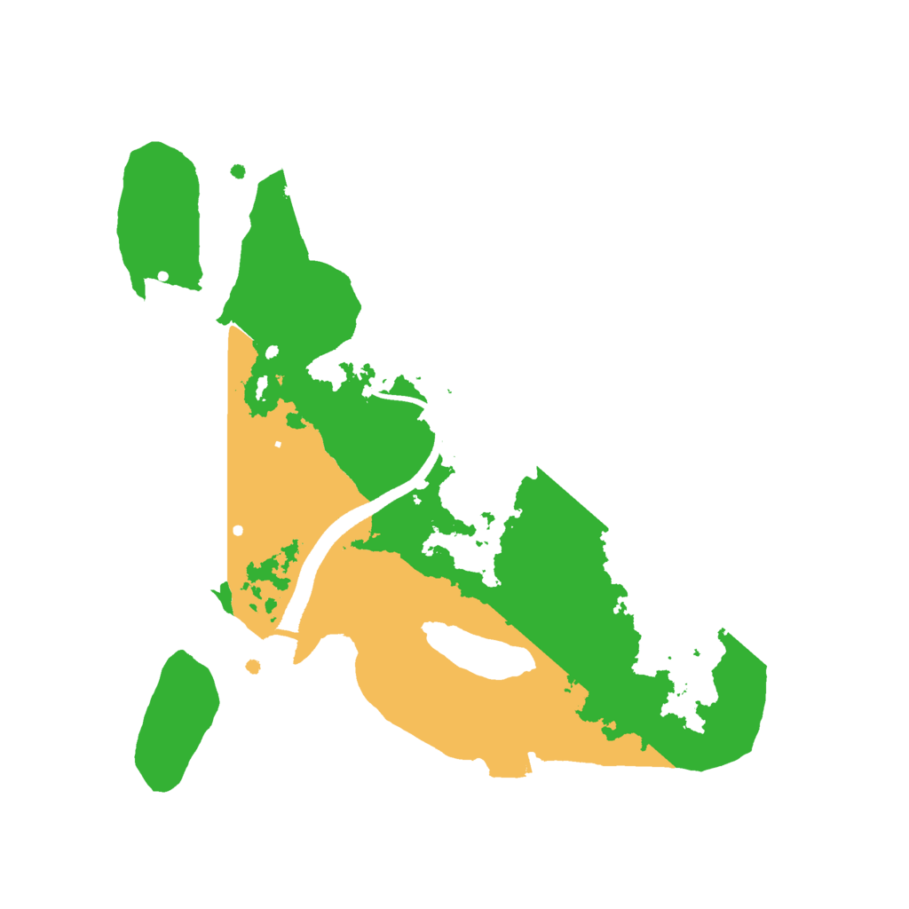 Biome Rust Map: Procedural Map, Size: 2500, Seed: 231