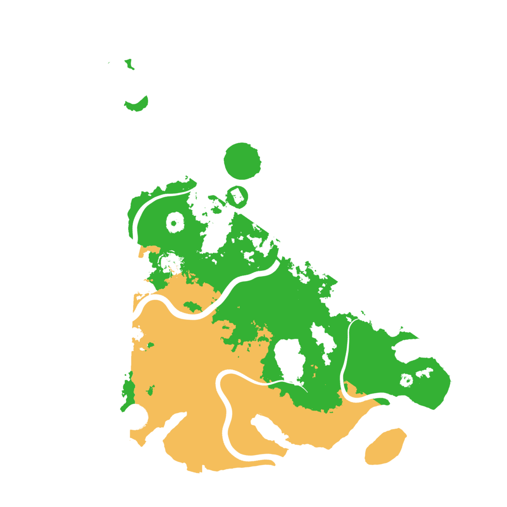 Biome Rust Map: Procedural Map, Size: 3850, Seed: 808682069