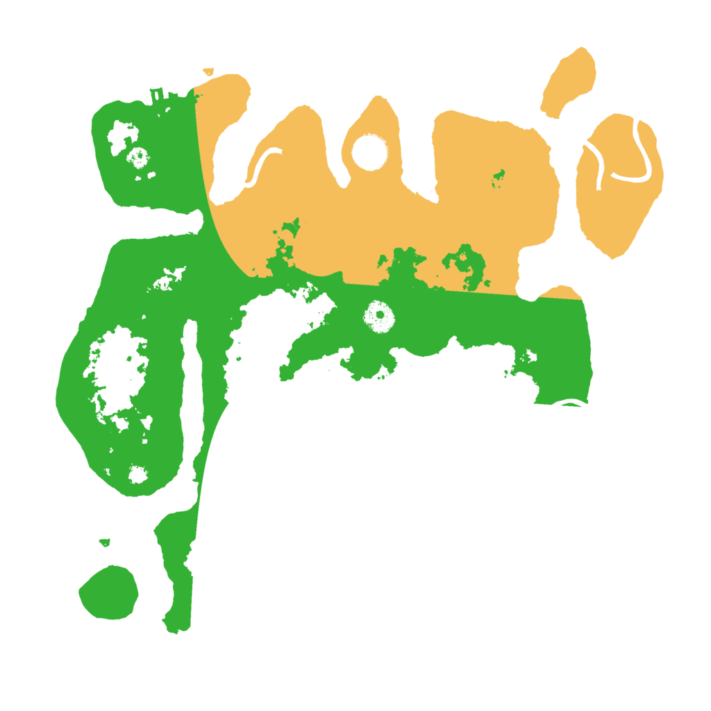 Biome Rust Map: Procedural Map, Size: 3500, Seed: 2427339