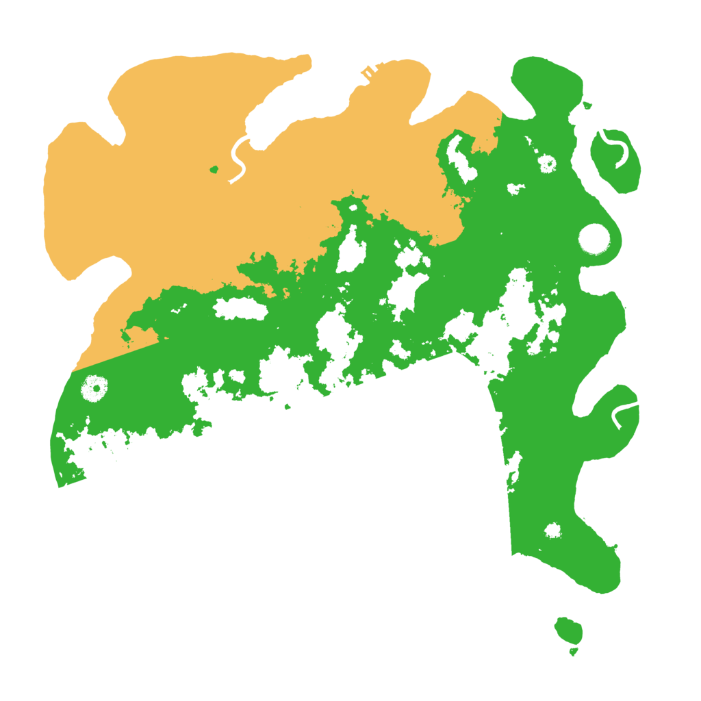 Biome Rust Map: Procedural Map, Size: 4000, Seed: 1268012764