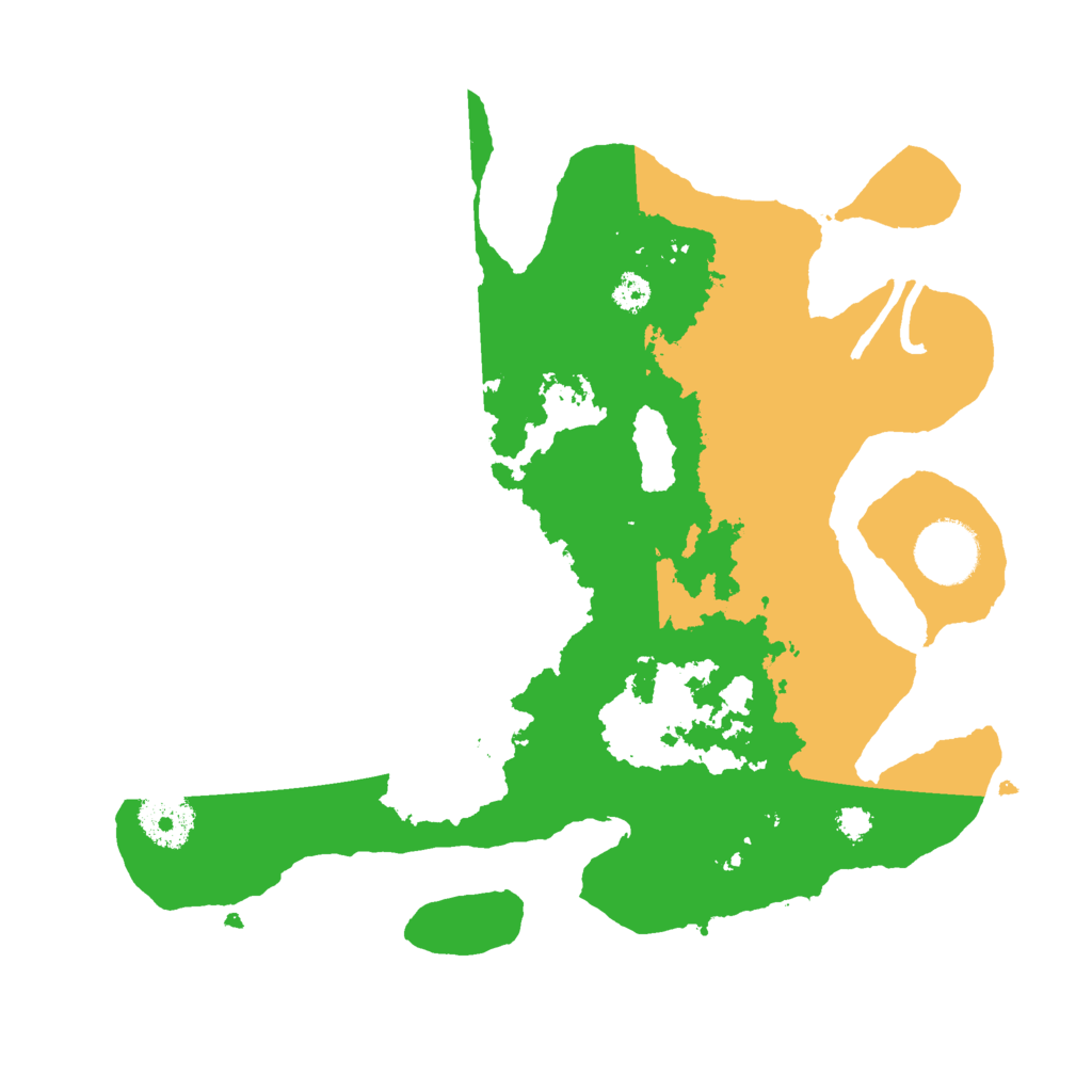 Biome Rust Map: Procedural Map, Size: 3000, Seed: 32857