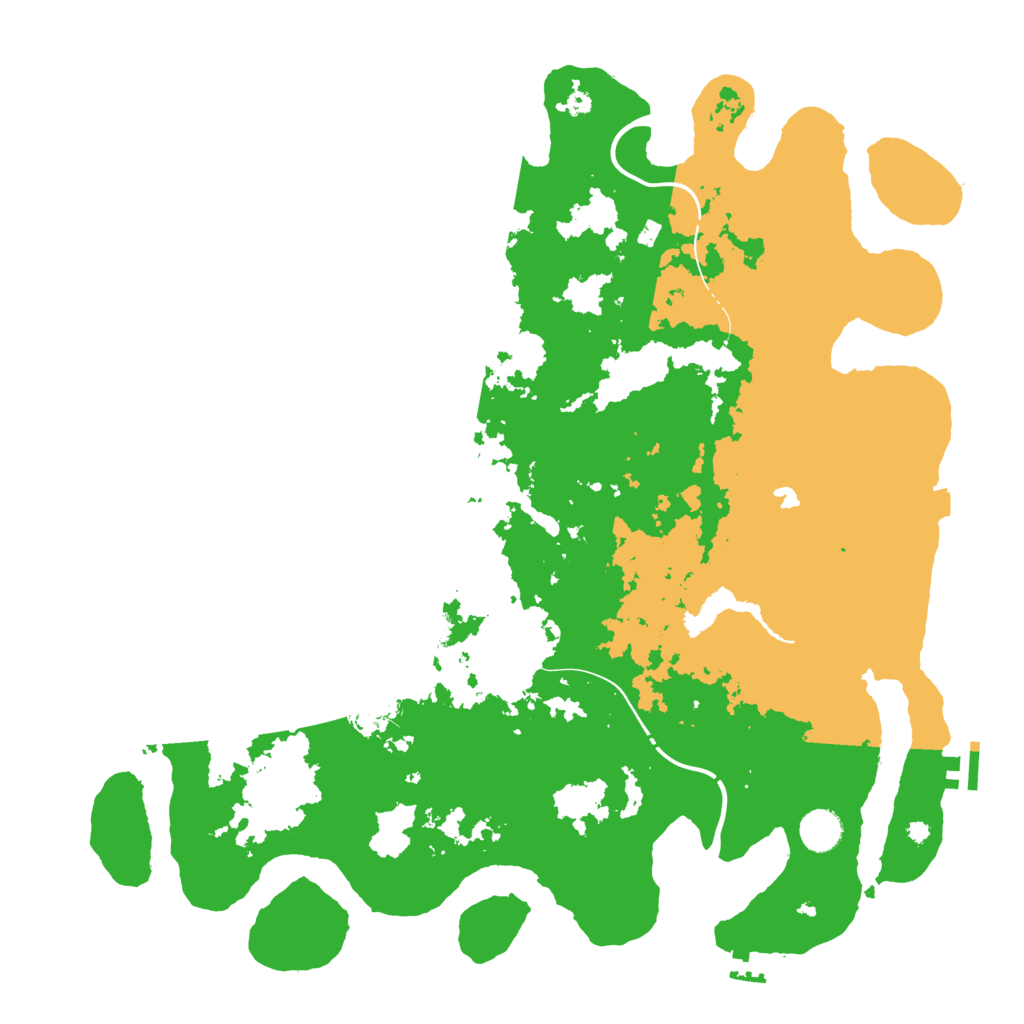 Biome Rust Map: Procedural Map, Size: 4250, Seed: 1750655266