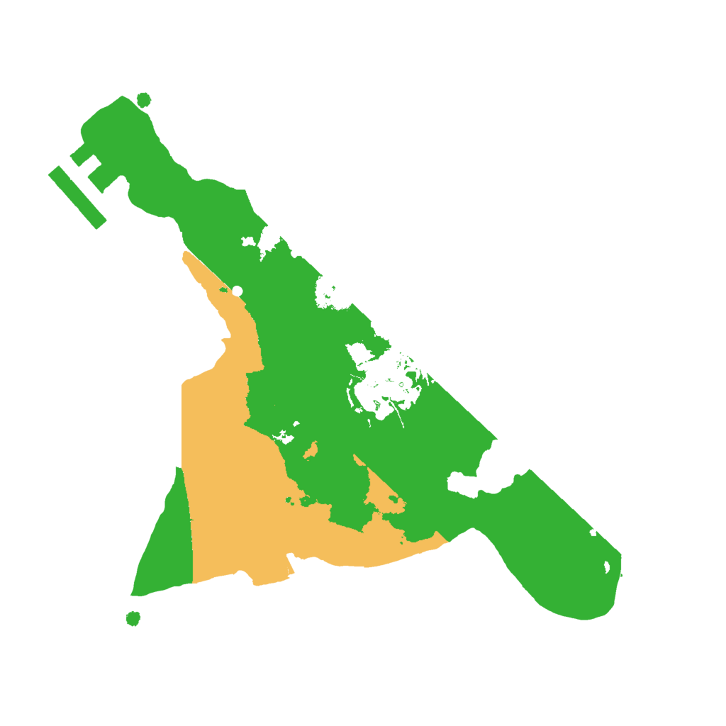 Biome Rust Map: Procedural Map, Size: 2000, Seed: 333