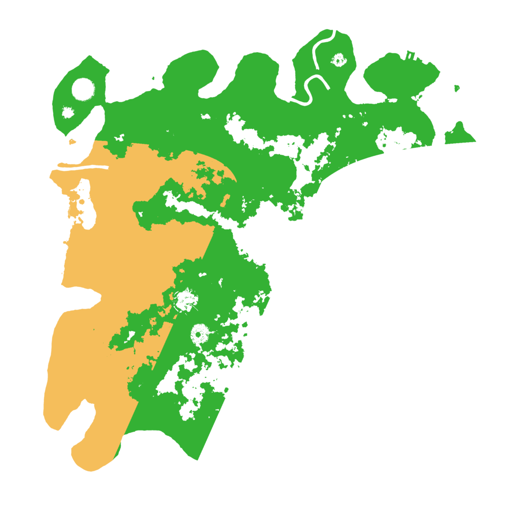 Biome Rust Map: Procedural Map, Size: 4000, Seed: 5262