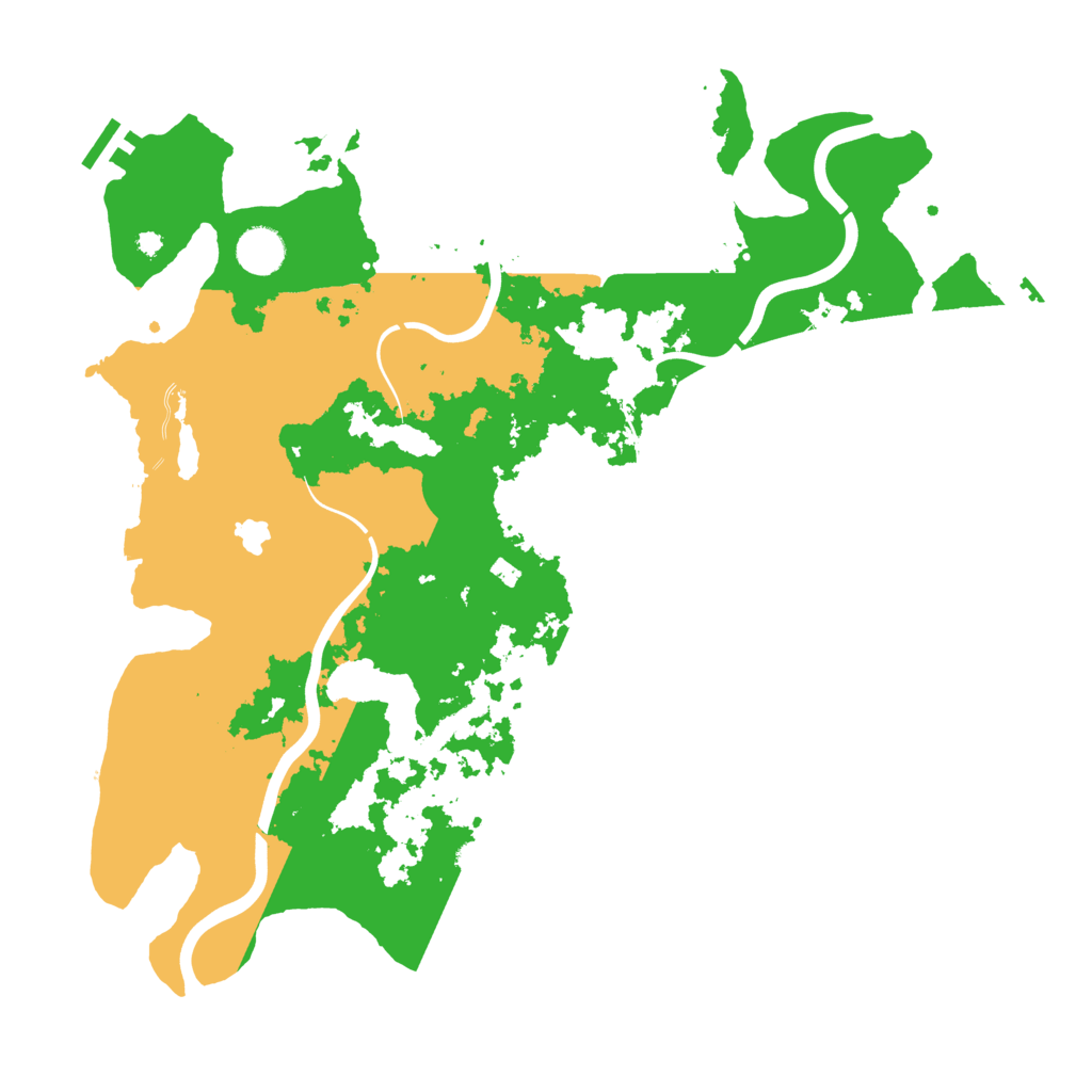 Biome Rust Map: Procedural Map, Size: 4000, Seed: 5262