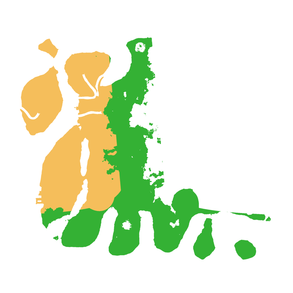 Biome Rust Map: Procedural Map, Size: 3000, Seed: 41493