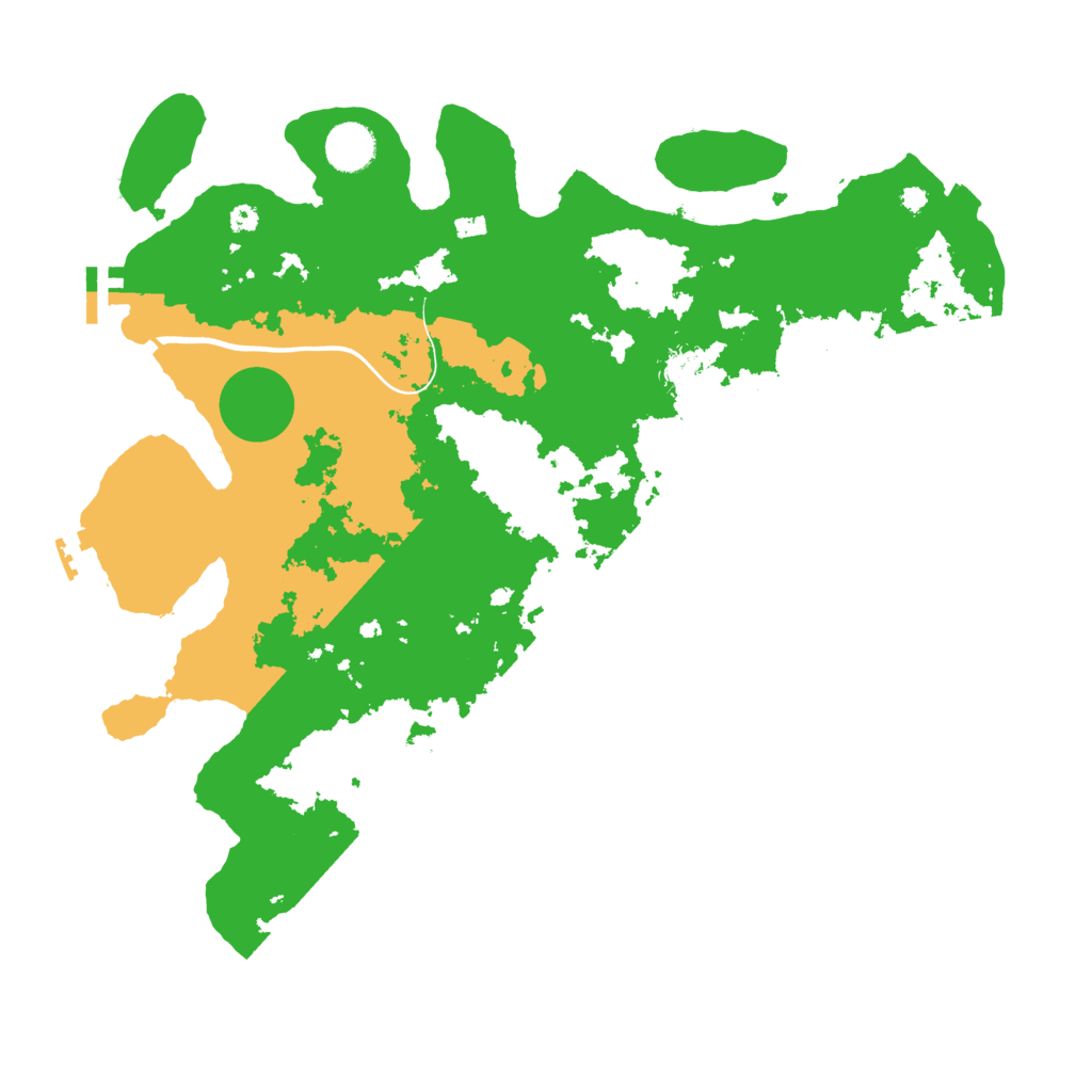 Biome Rust Map: Procedural Map, Size: 3850, Seed: 42988926