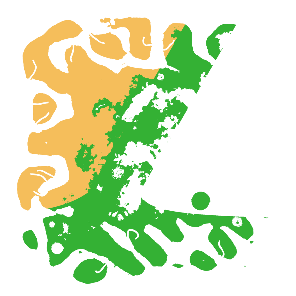 Biome Rust Map: Procedural Map, Size: 4500, Seed: 12586