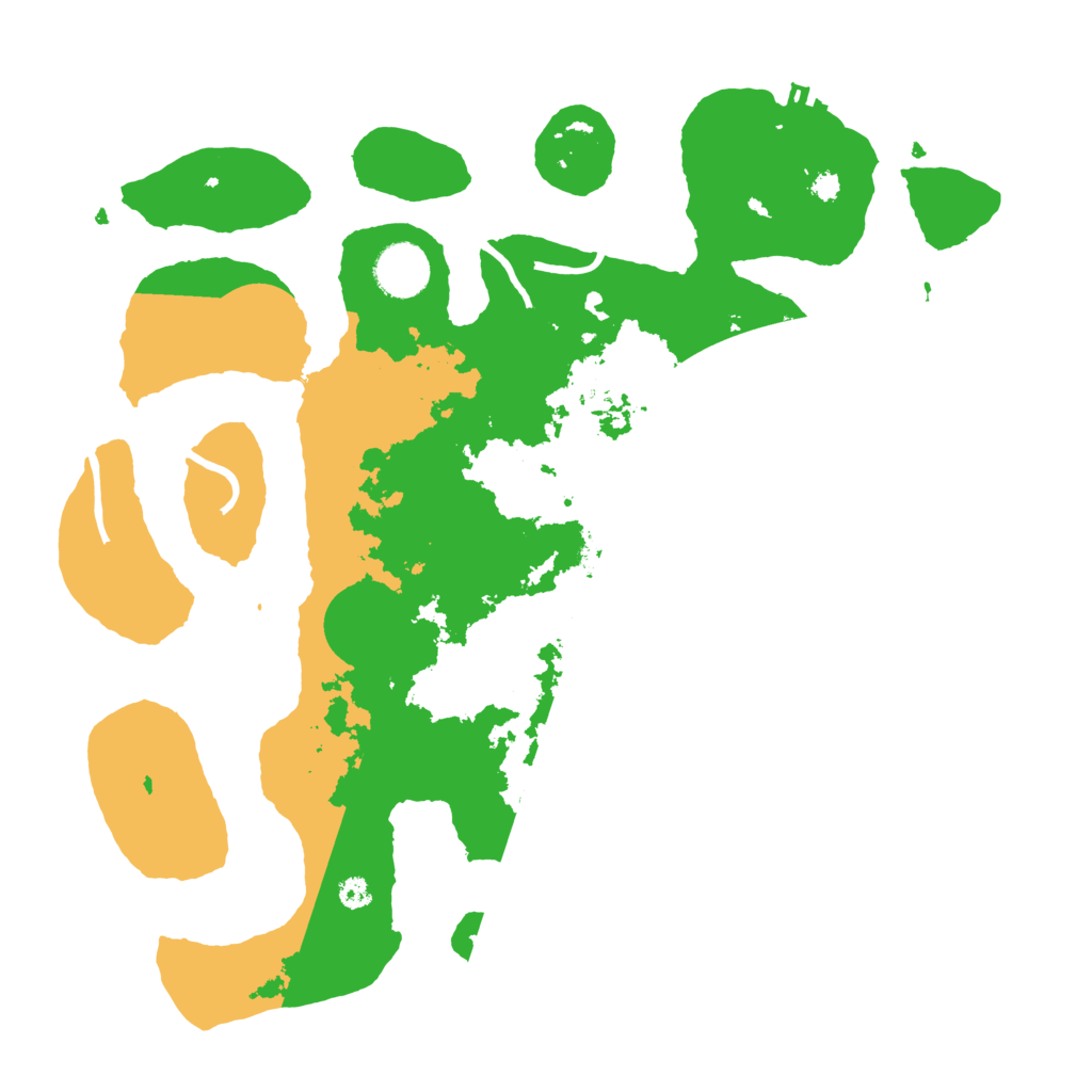 Biome Rust Map: Procedural Map, Size: 3500, Seed: 3272812