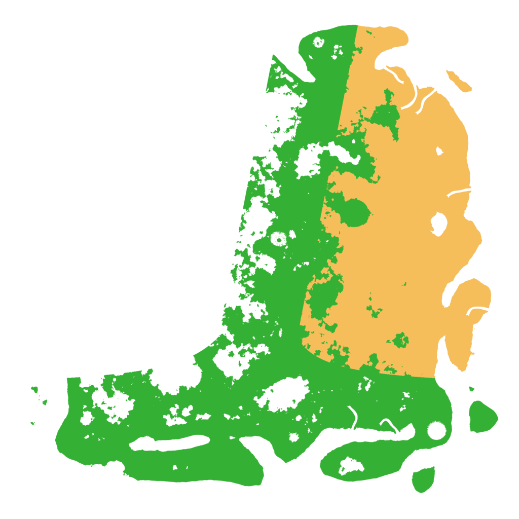 Biome Rust Map: Procedural Map, Size: 5000, Seed: 335917826