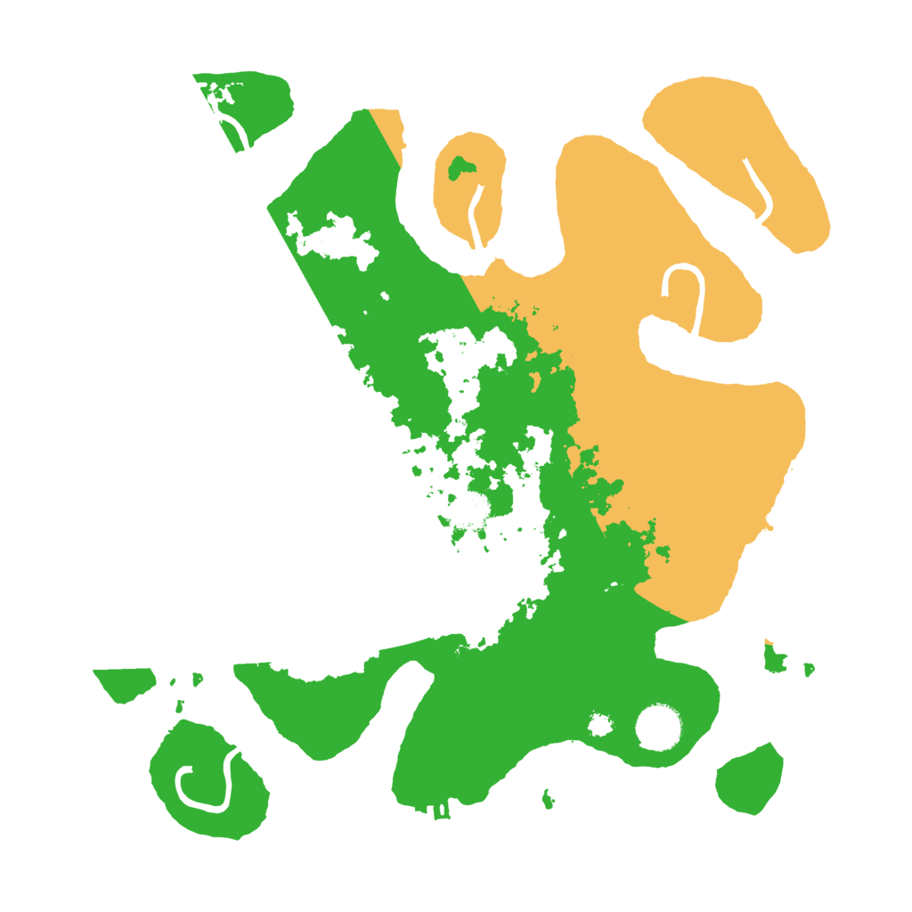 Biome Rust Map: Procedural Map, Size: 3500, Seed: 87961761