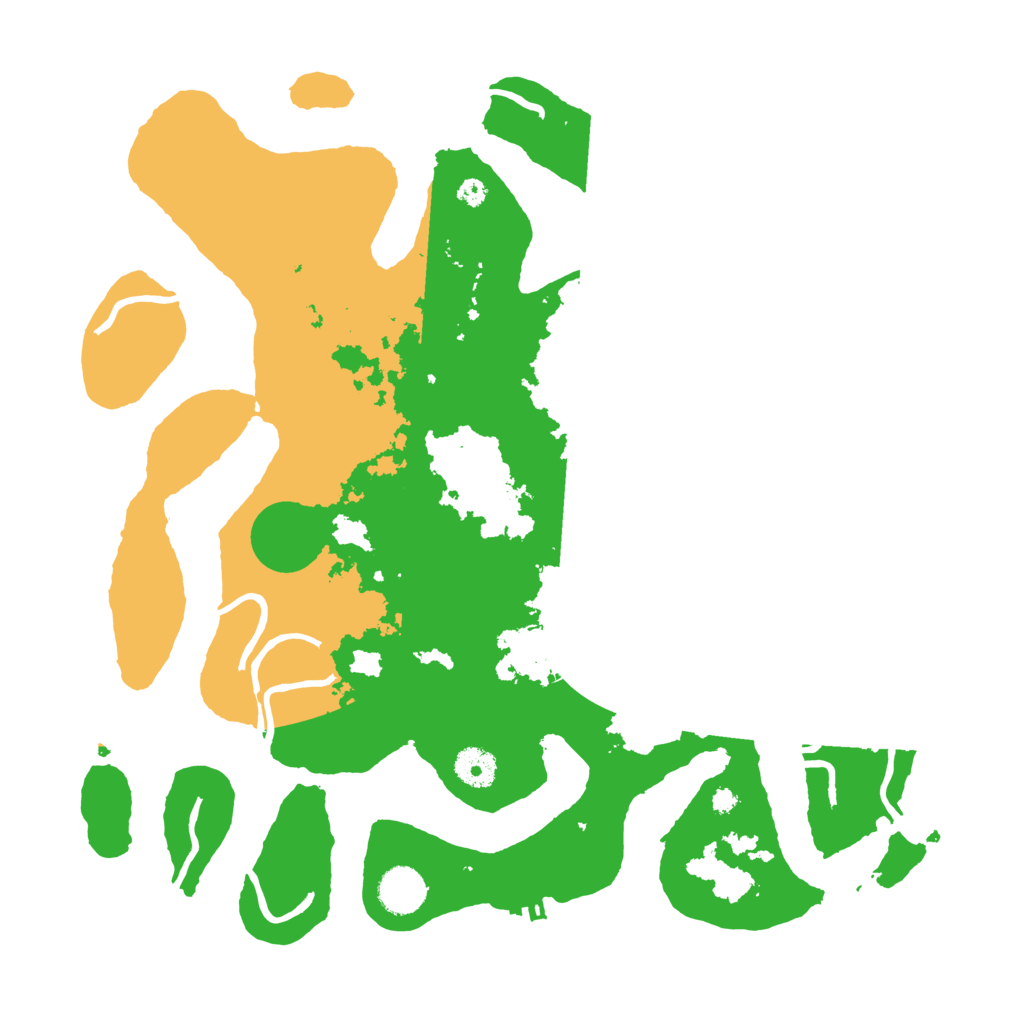 Biome Rust Map: Procedural Map, Size: 3800, Seed: 2038465024