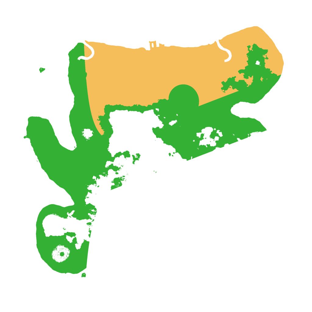 Biome Rust Map: Procedural Map, Size: 2800, Seed: 5991475