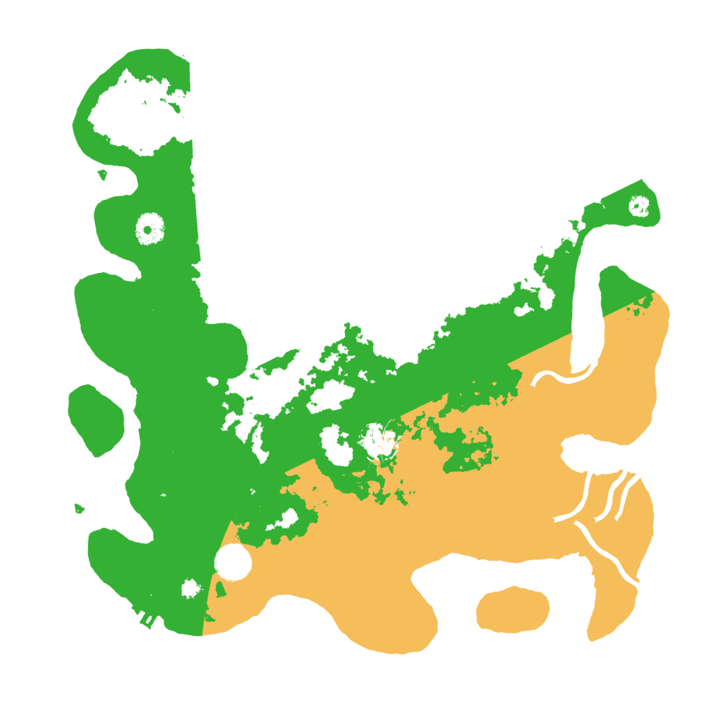 Biome Rust Map: Procedural Map, Size: 3500, Seed: 788739