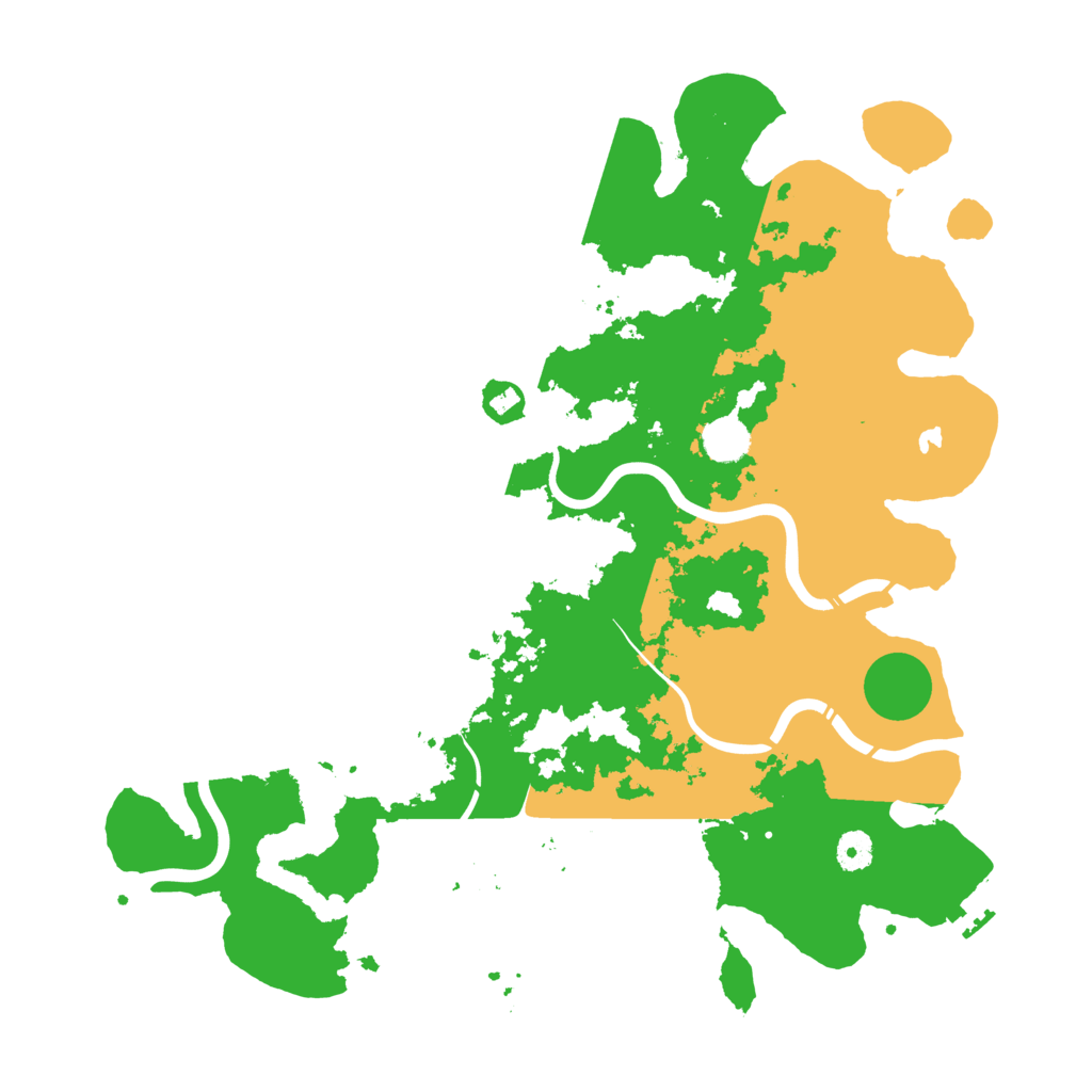 Biome Rust Map: Procedural Map, Size: 4250, Seed: 22899