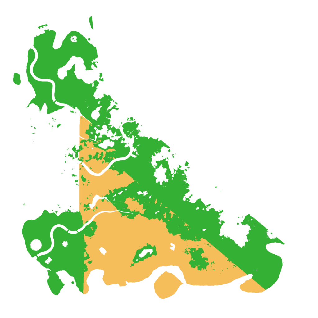 Biome Rust Map: Procedural Map, Size: 5000, Seed: 11243571