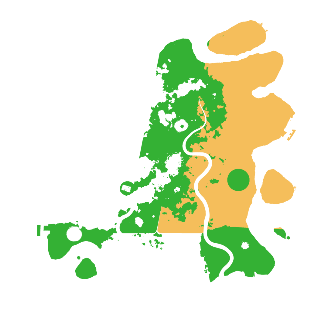 Biome Rust Map: Procedural Map, Size: 3700, Seed: 1684371820