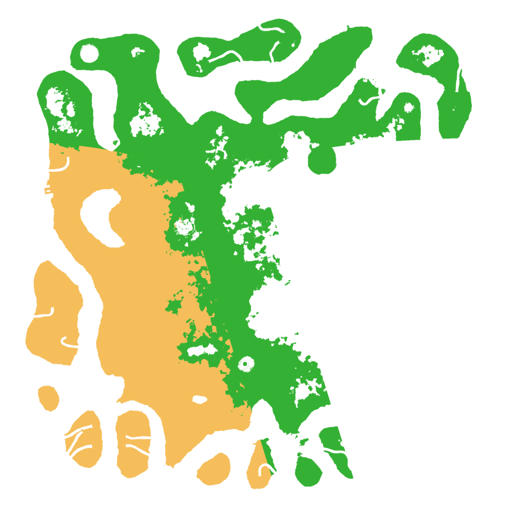 Biome Rust Map: Procedural Map, Size: 5000, Seed: 352453104