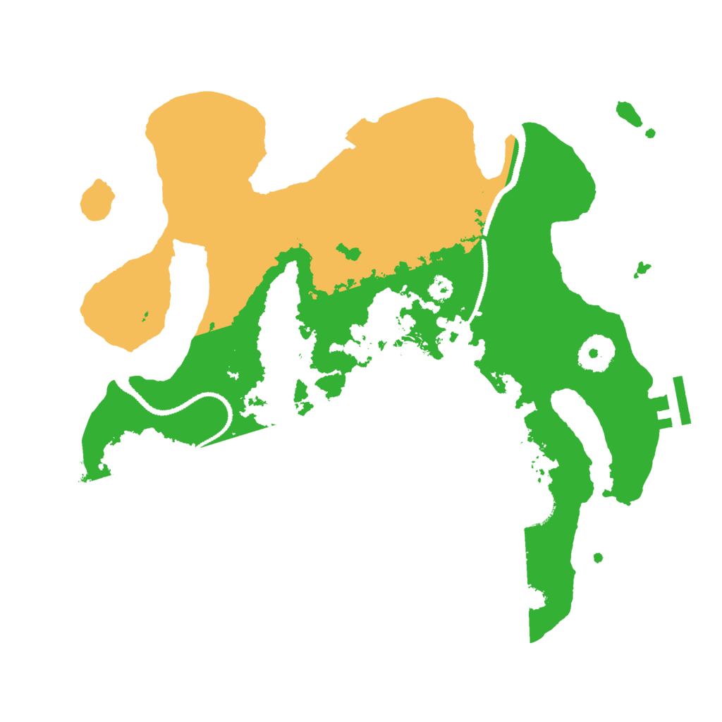 Biome Rust Map: Procedural Map, Size: 3000, Seed: 454004317