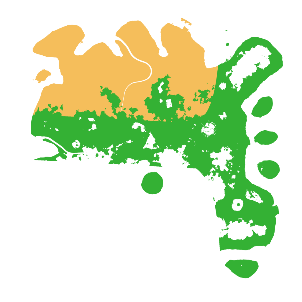 Biome Rust Map: Procedural Map, Size: 3850, Seed: 938964996