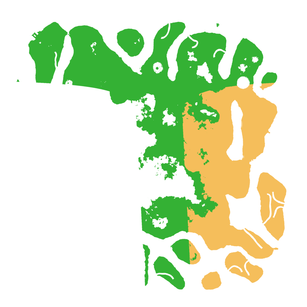 Biome Rust Map: Procedural Map, Size: 4500, Seed: 3120009