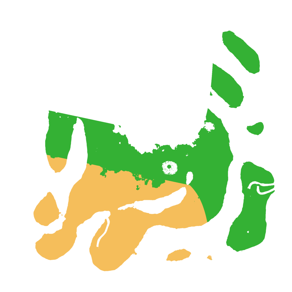 Biome Rust Map: Procedural Map, Size: 3000, Seed: 6163050