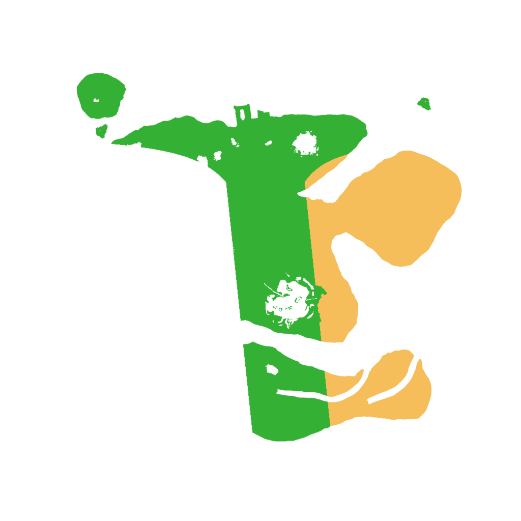 Biome Rust Map: Procedural Map, Size: 2000, Seed: 420120