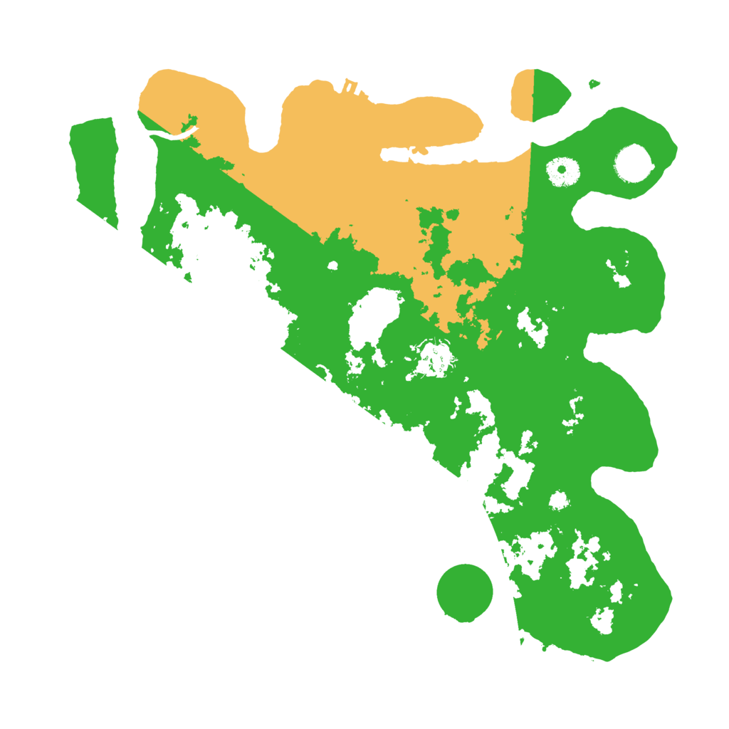 Biome Rust Map: Procedural Map, Size: 3500, Seed: 6810815