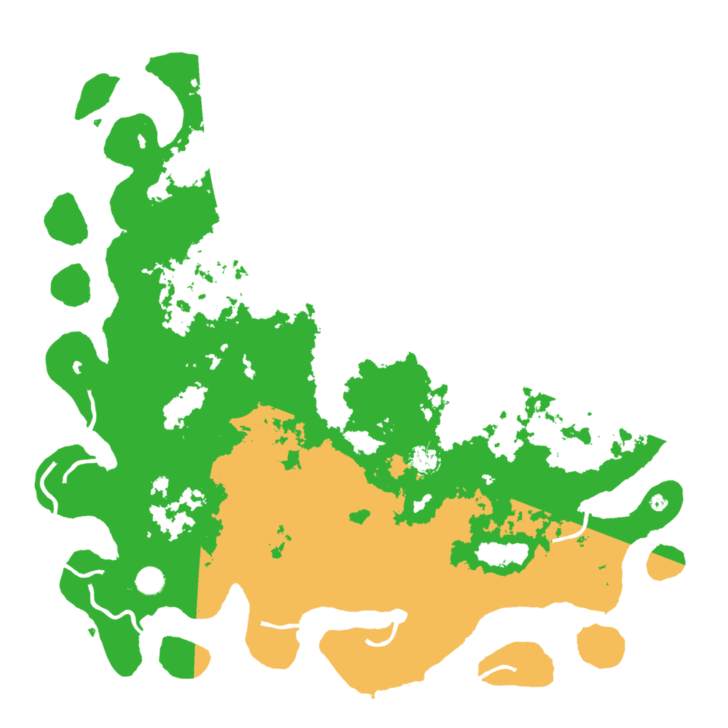 Biome Rust Map: Procedural Map, Size: 4500, Seed: 3443196