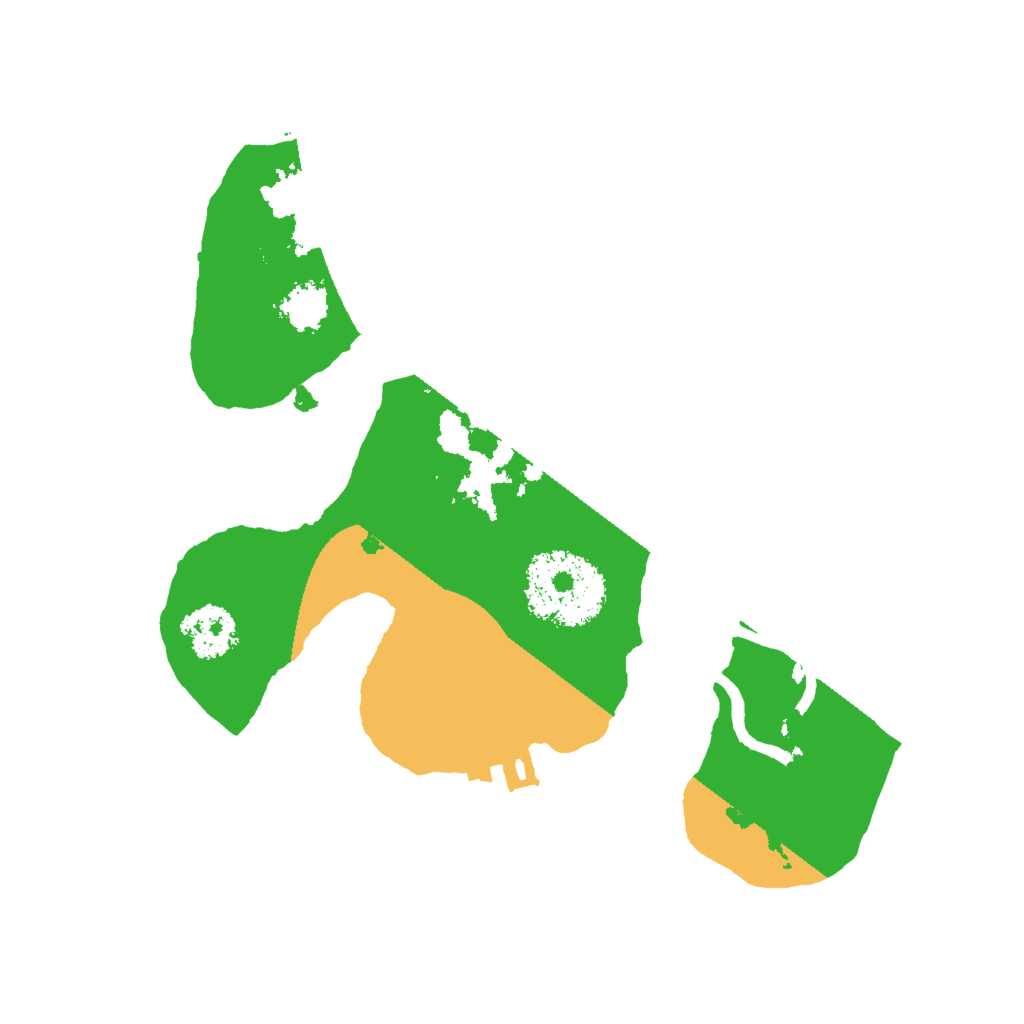 Biome Rust Map: Procedural Map, Size: 2000, Seed: 540