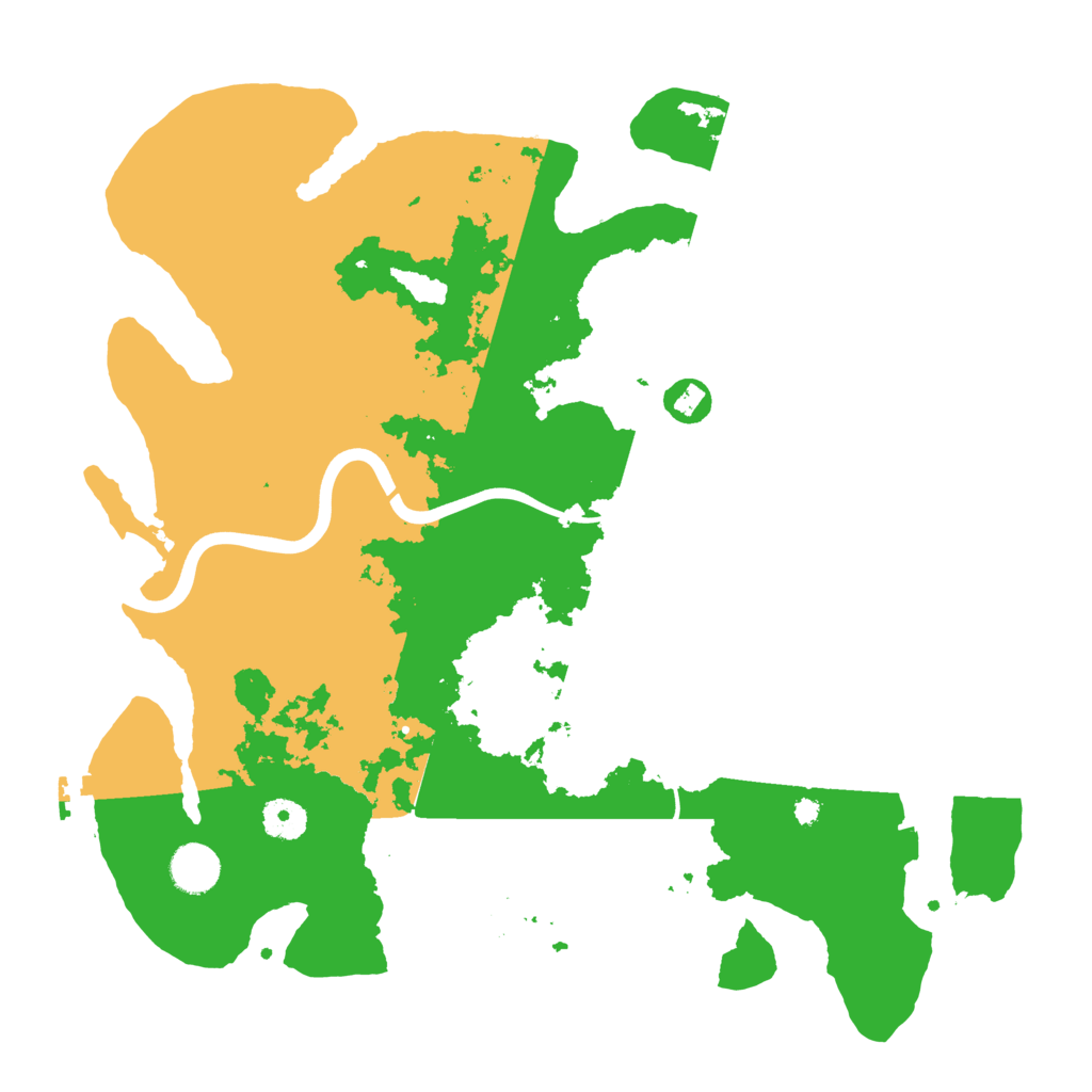 Biome Rust Map: Procedural Map, Size: 3850, Seed: 1787421107