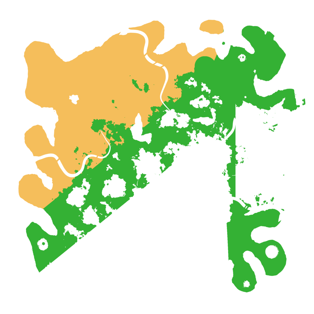 Biome Rust Map: Procedural Map, Size: 4250, Seed: 155555175