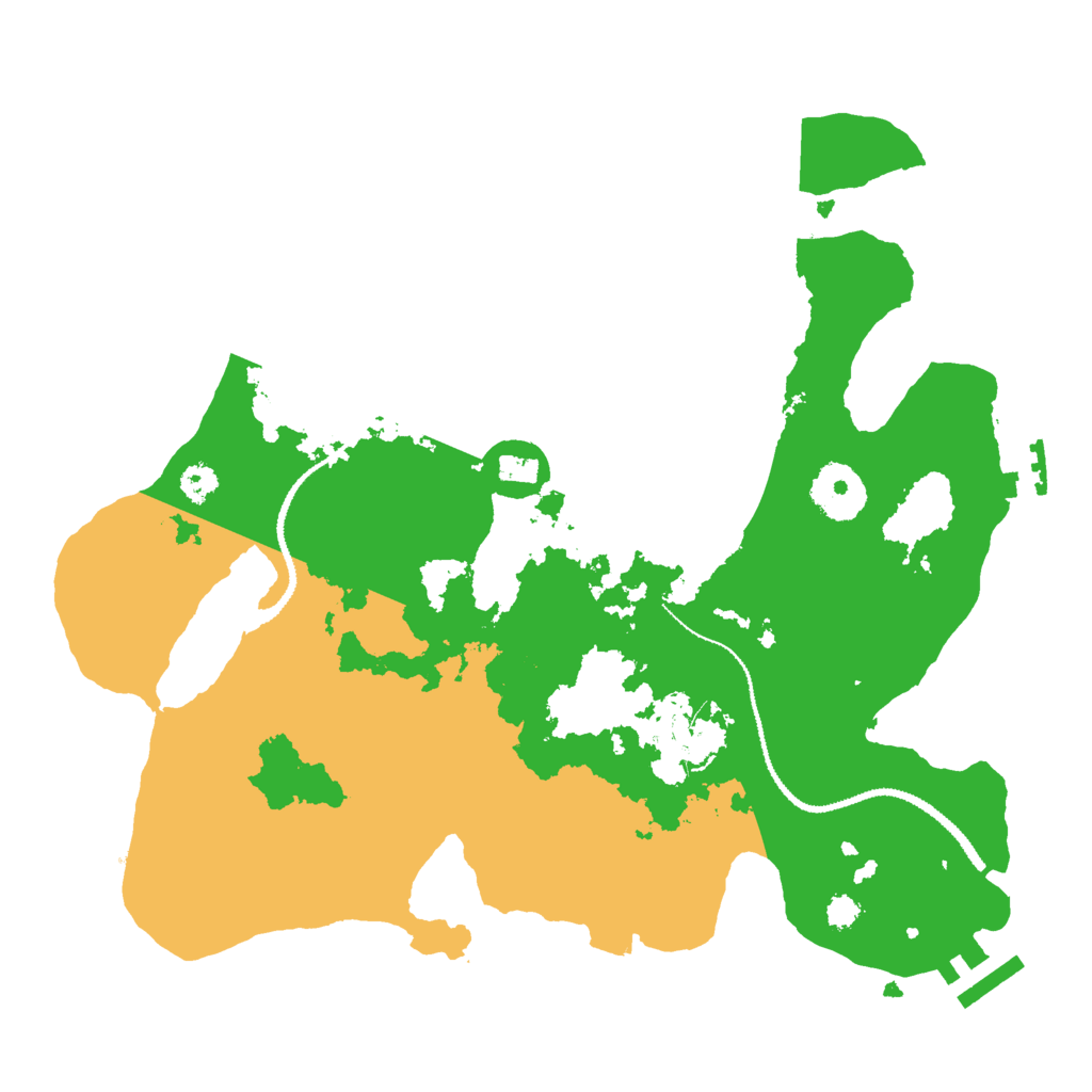 Biome Rust Map: Procedural Map, Size: 3001, Seed: 813042781